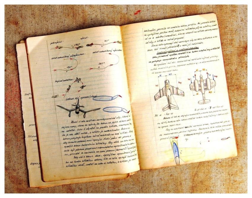 Education Notebook Old School