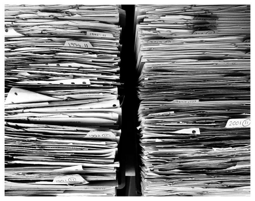 Files Paper Office Paperwork