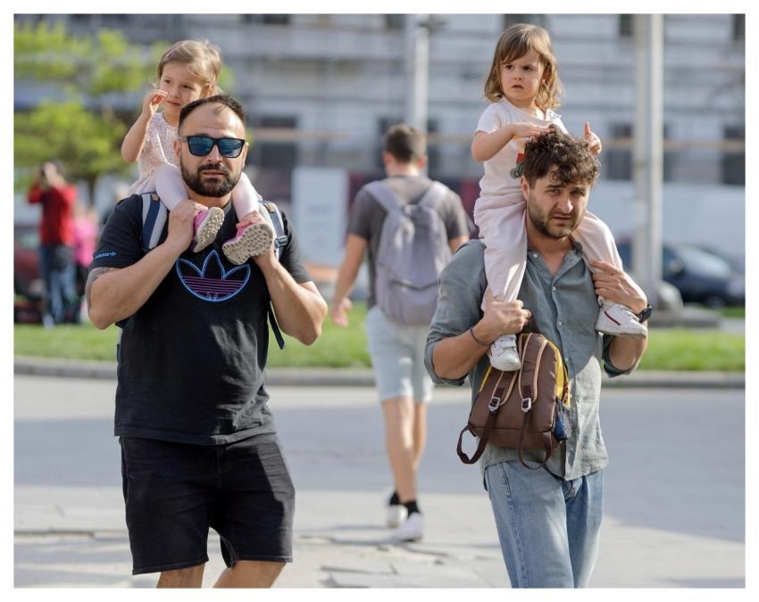 People Fathers Men Children