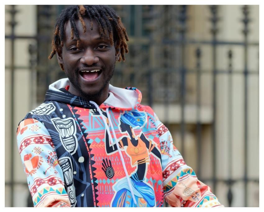 Man Young African Black