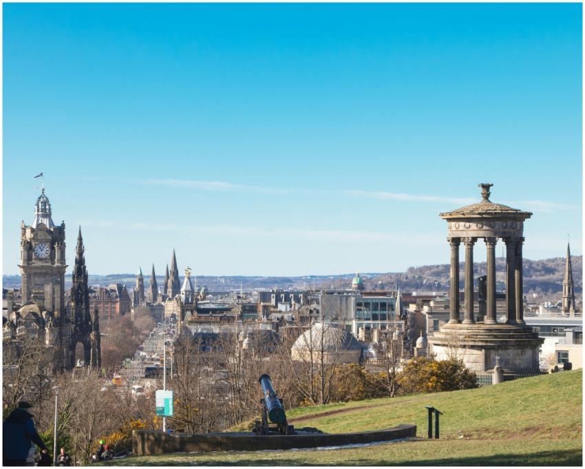 Panoramic Edinburgh S Skyline