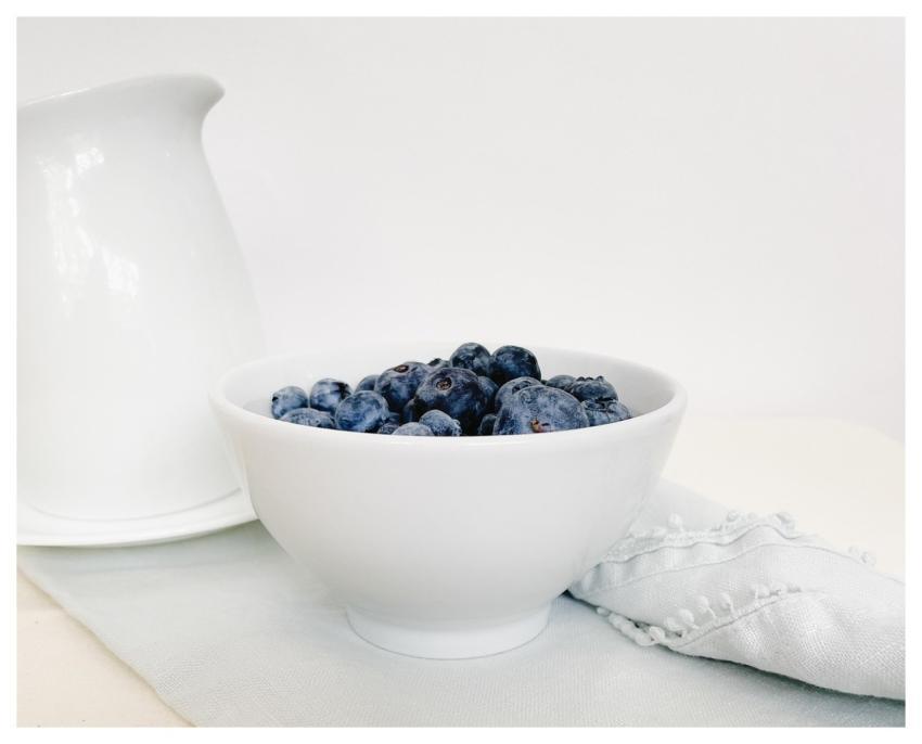 Blueberries Fruit Bowl Fresh