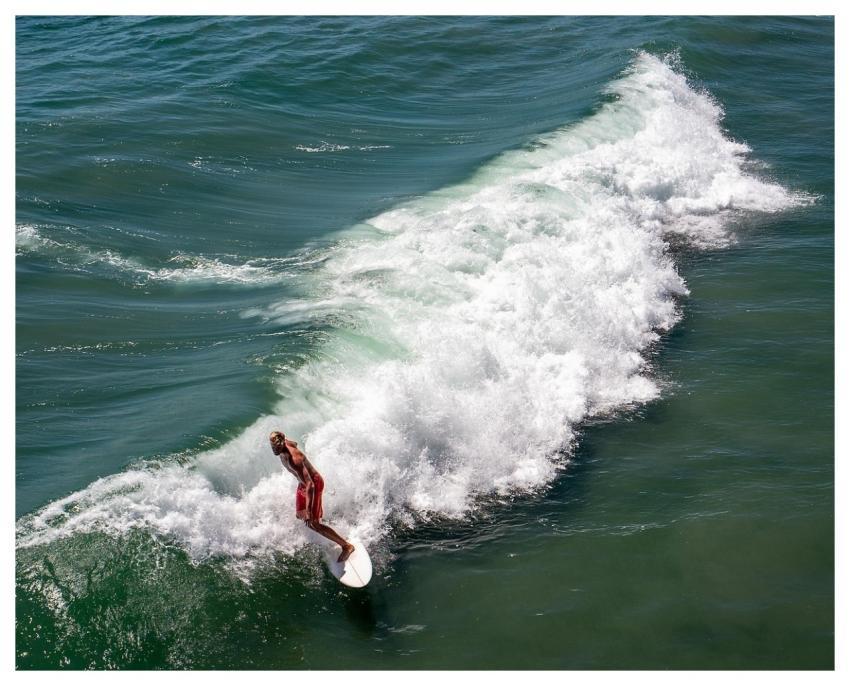 Ocean Surf Surfing Surfer
