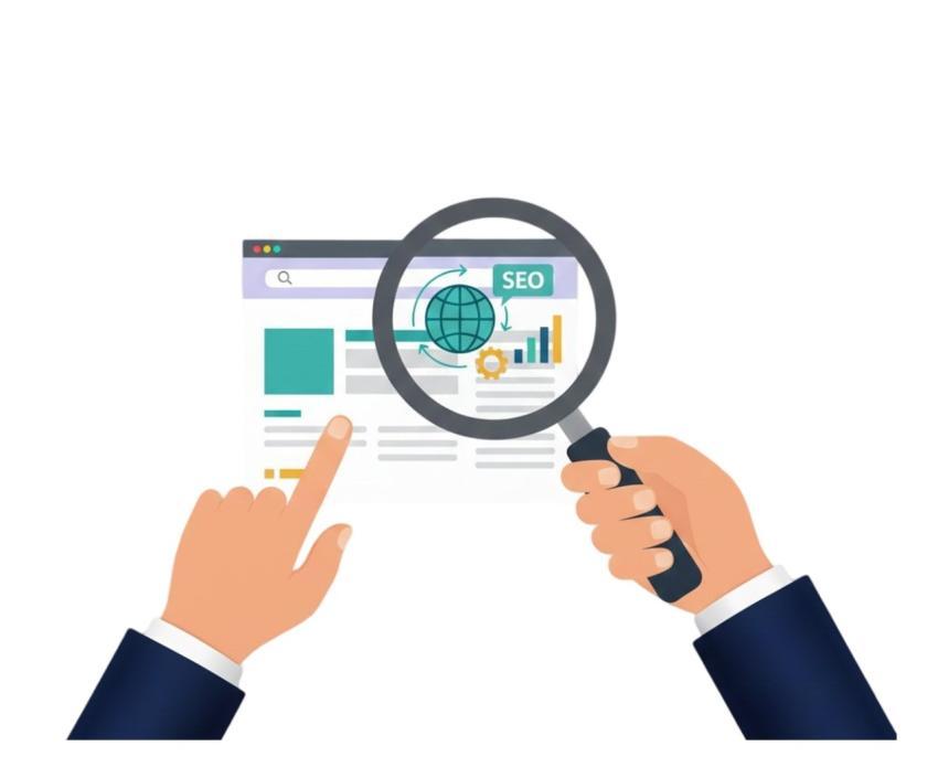 Magnifying Glass Seo Website Digital Marketing