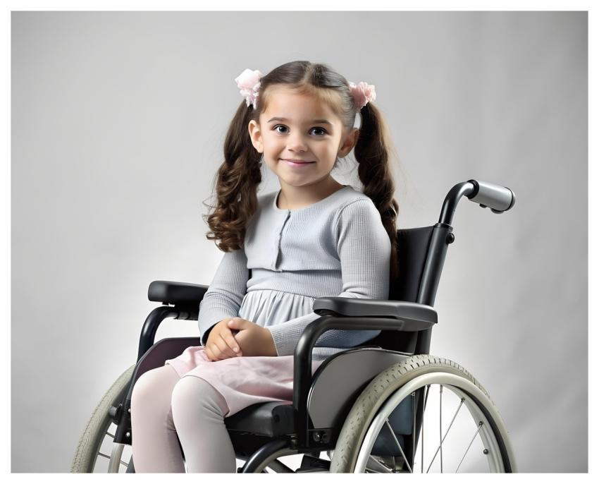 Child Disabled Wheelchair Girl