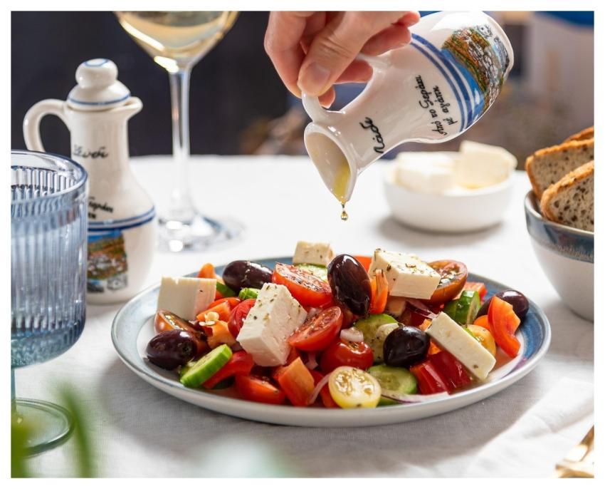 Salad Greek Salad Feta Food