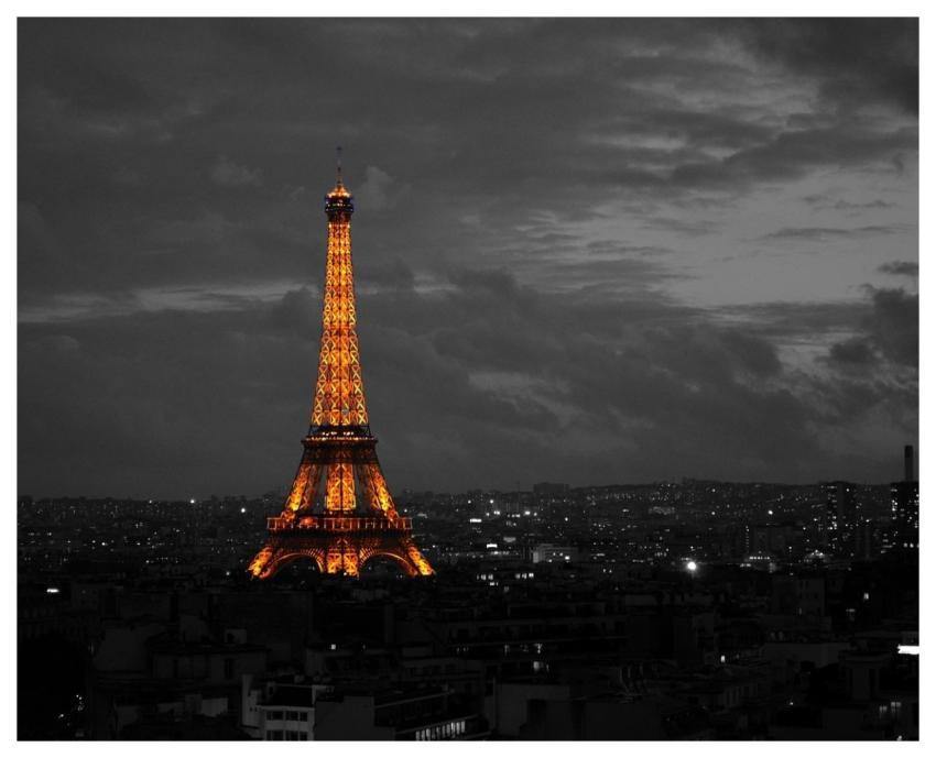 Tower Europe Night Lights