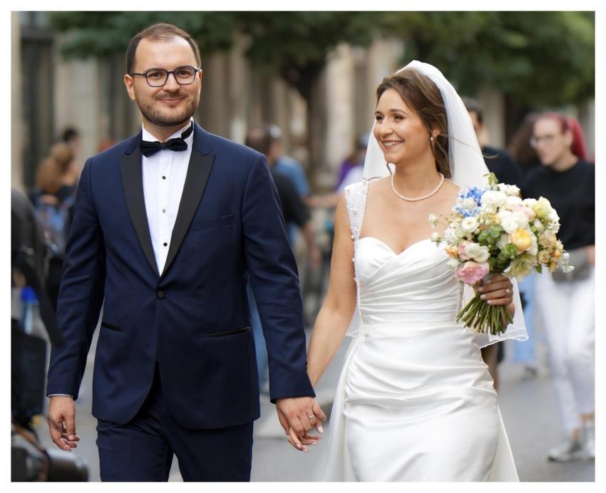 People Flower Background Couple Marriage