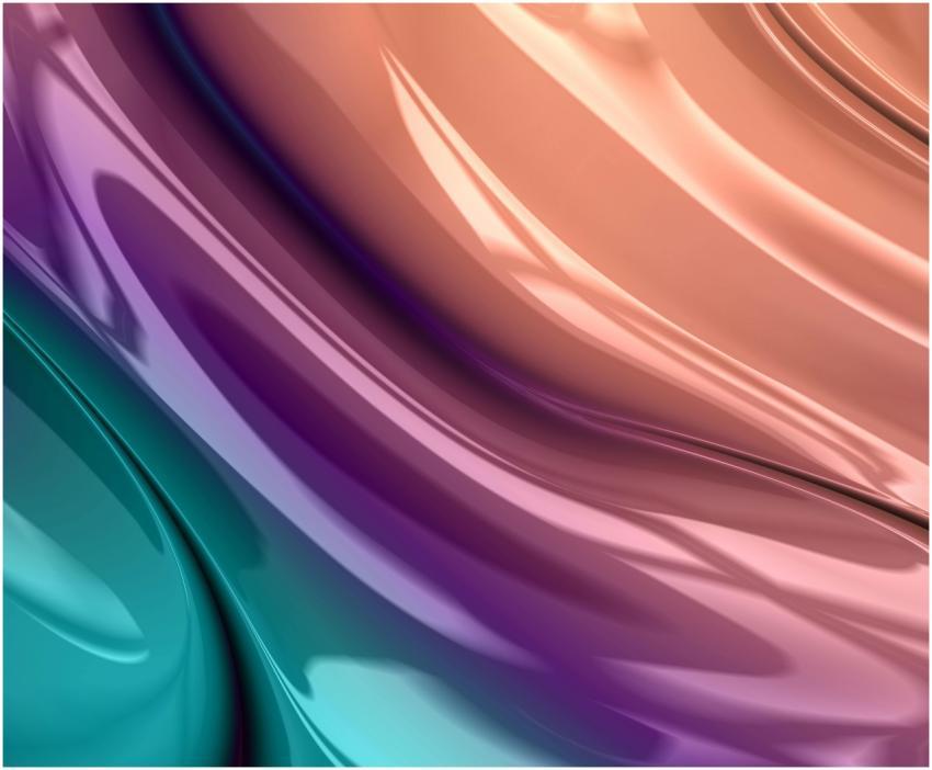 Colorful abstract acrylic paint swirl with a psych