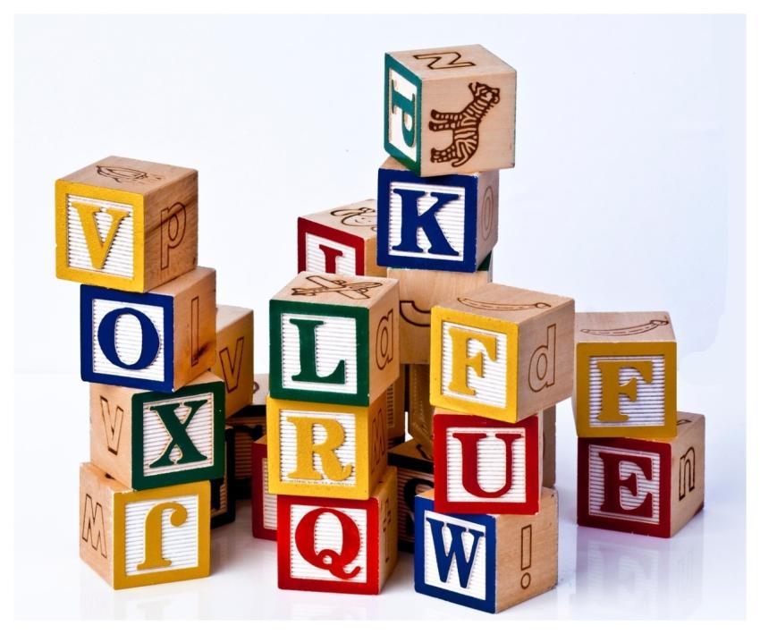 Letters Alphabeth Blocks Toys