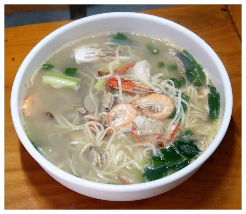 Noodles Seafood Kalguksu Hand Alkaline Noodles Foo
