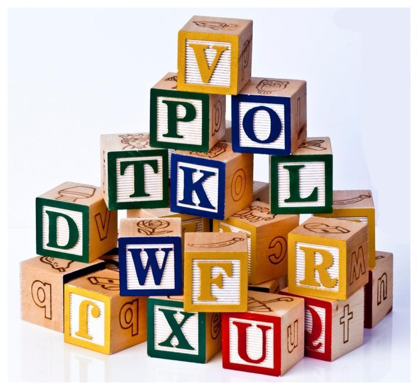 Letters Alphabeth Blocks Toys