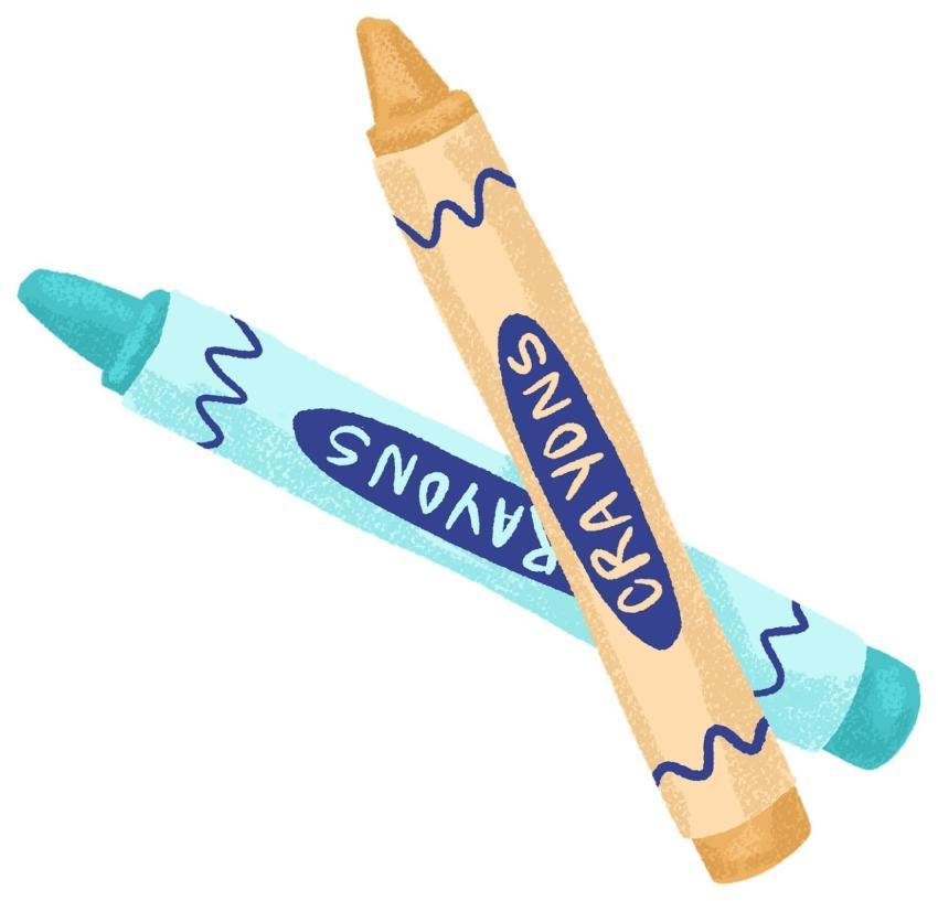 Crayons Drawing School Supply