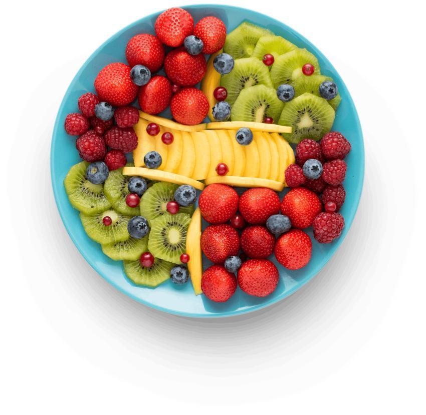 Colorful Fruit Platter Berries