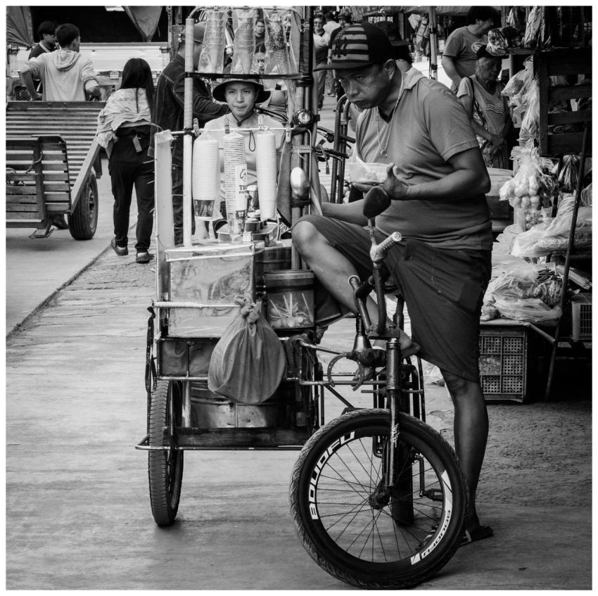 Street Vendor Bicycle Cart