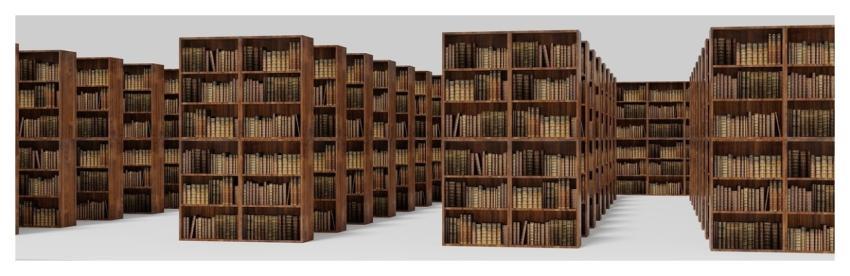 Library Bookshelf Books Education