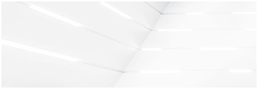 Clean white abstract architecture with sharp lines