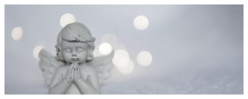 Christmas Cherub Angel Figurine
