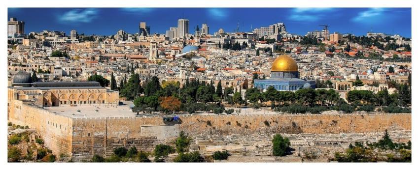 Jerusalem Israel Old Town Walls