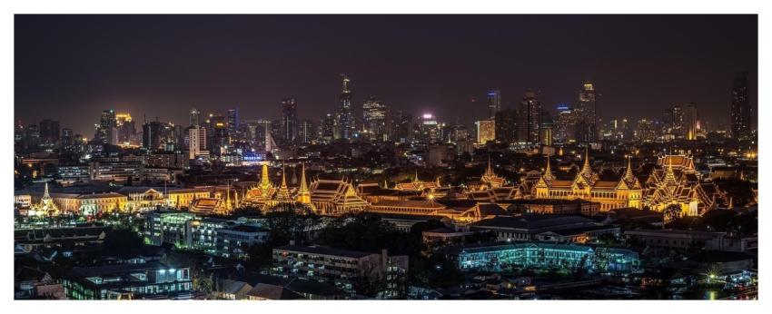 Grand Palace Bangkok Temple Night