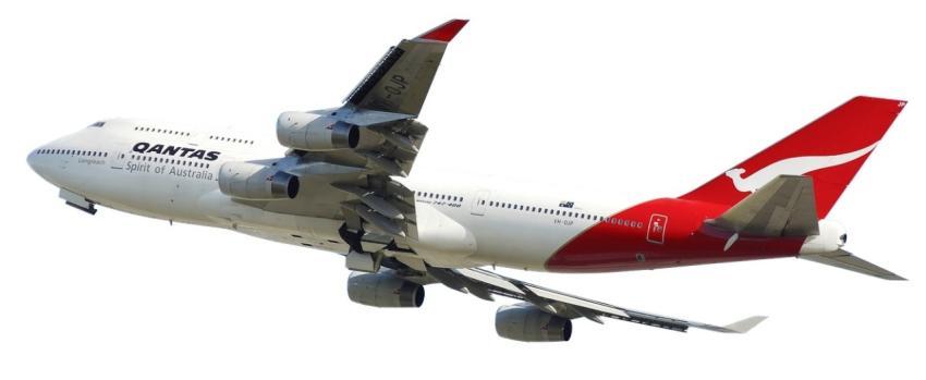 Airliner Boeing Planes B-747