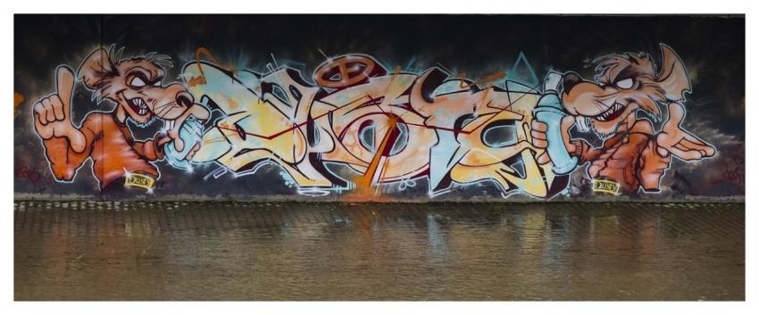 Art Graffiti Wall Housewall