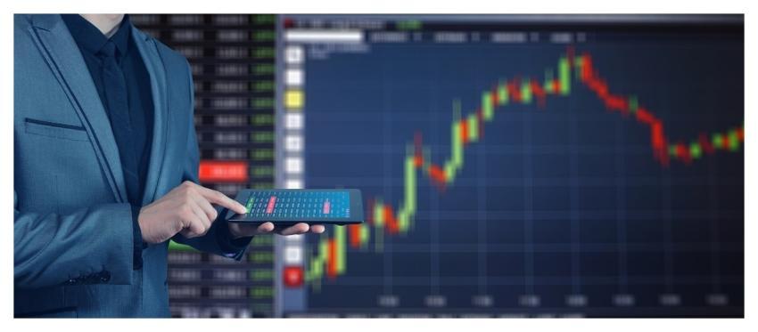 Stock Exchange Win Boom Businessman