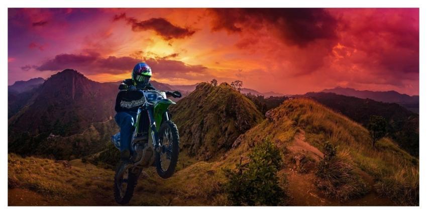 Rider Motorcyclist Biker Motorbike