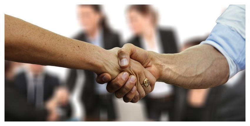 Hands Business People Team Collaboration