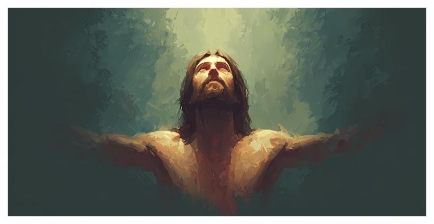 Spiritual Serene Ancient Robed