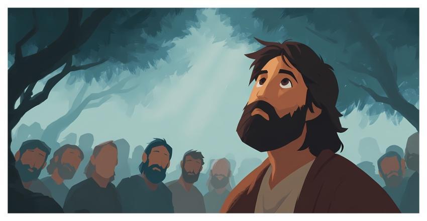 Spiritual Serene Ancient Robed