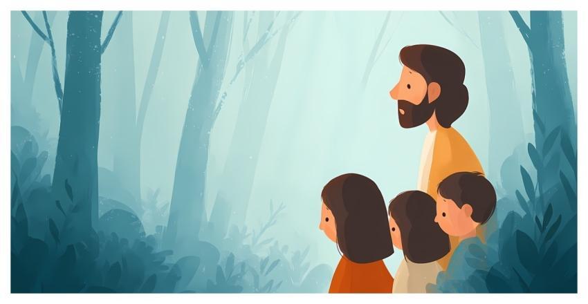 Jesus Prayer Solitude Forest