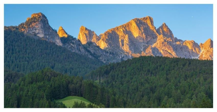 Dolomites Mountains Summit Forests
