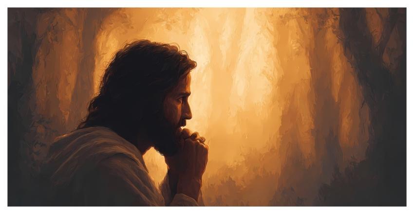 Jesus Prayer Solitude Forest