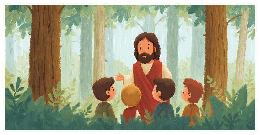 Jesus Prayer Solitude Forest