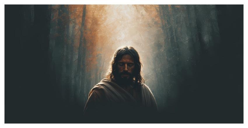 Jesus Prayer Solitude Forest