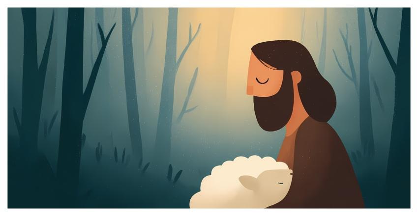 Jesus Solitude Forest Peace