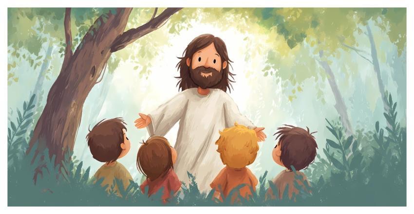 Jesus Prayer Solitude Forest