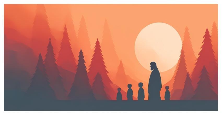 Jesus Prayer Solitude Forest