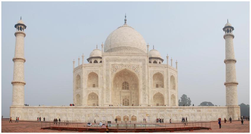 The Taj Mahal, a symbol of love and an architectur