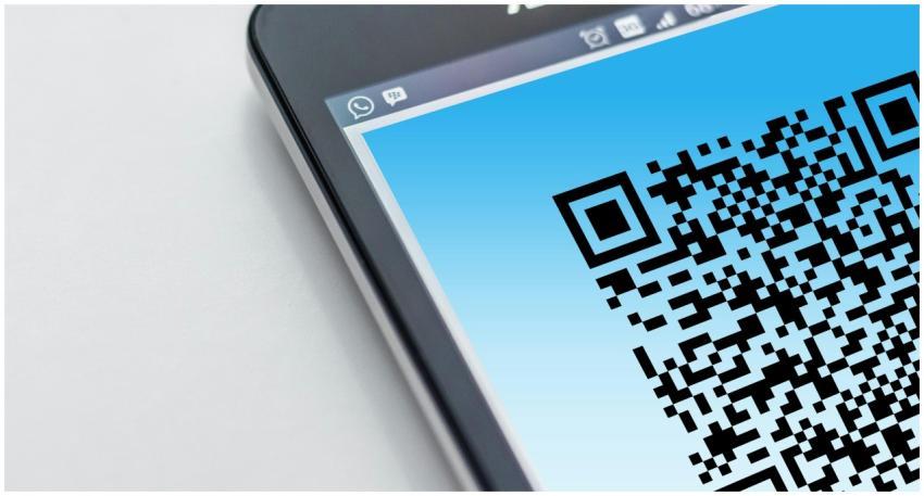 High-resolution close-up of a smartphone displayin