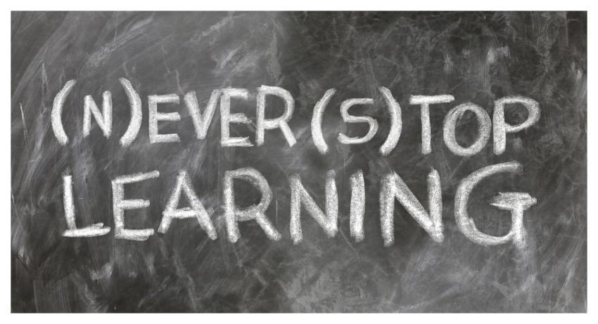 Never Stop Learning Continuing Education Personal