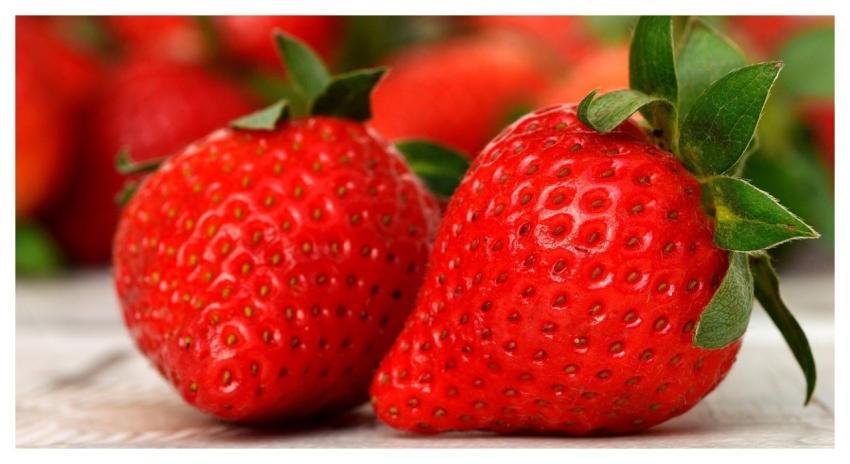 Strawberries Yummy Fruit Food