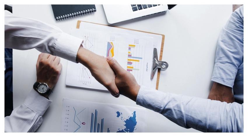 Business Handshake Business Deal Company