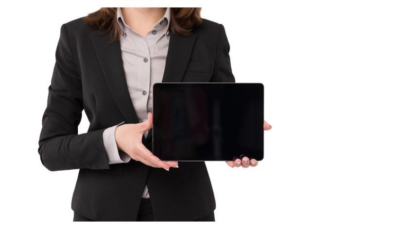 Business Woman Occupation Laptop Computer