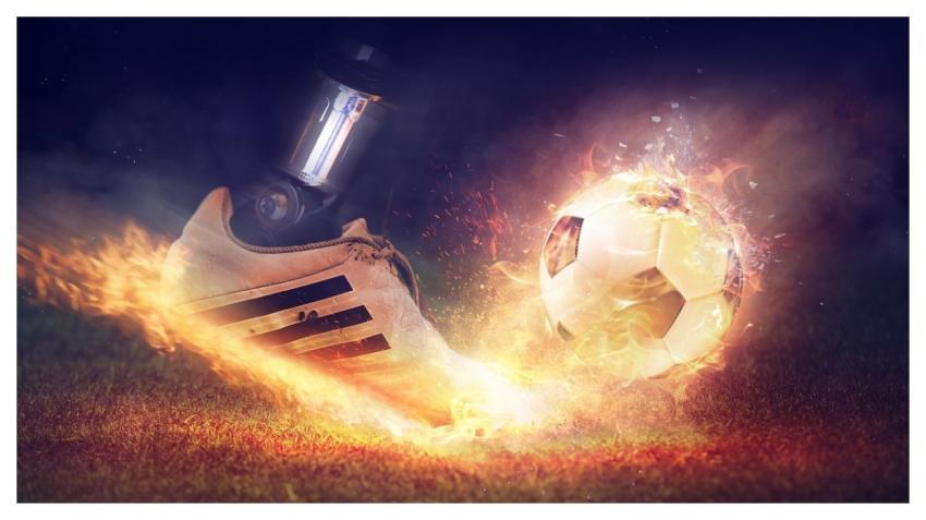 Football Shoe Fire Fantasy