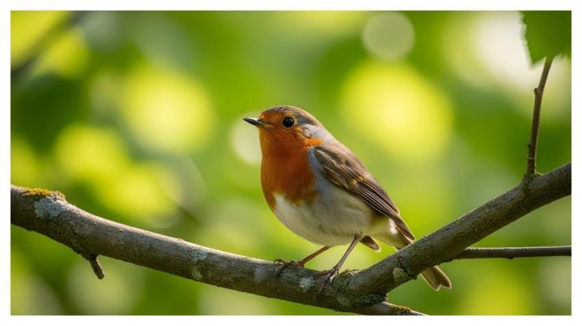 Robin Bird European Wildlife