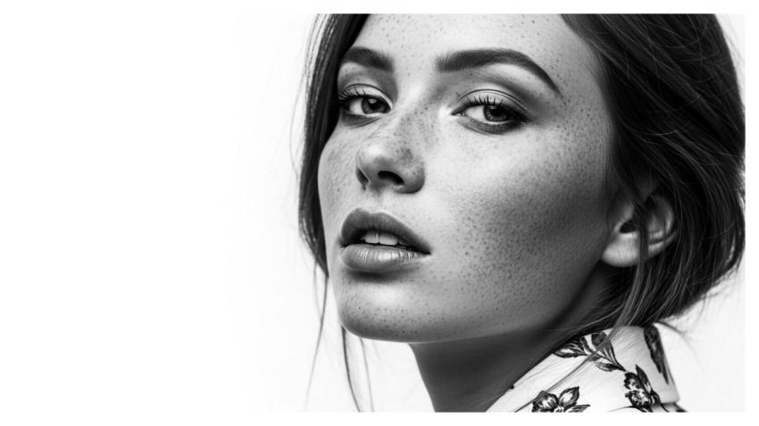 Woman Portrait Freckles Beauty