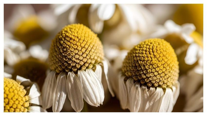 Chamomile Chamomile Flowers Medicinal Plant Herbal