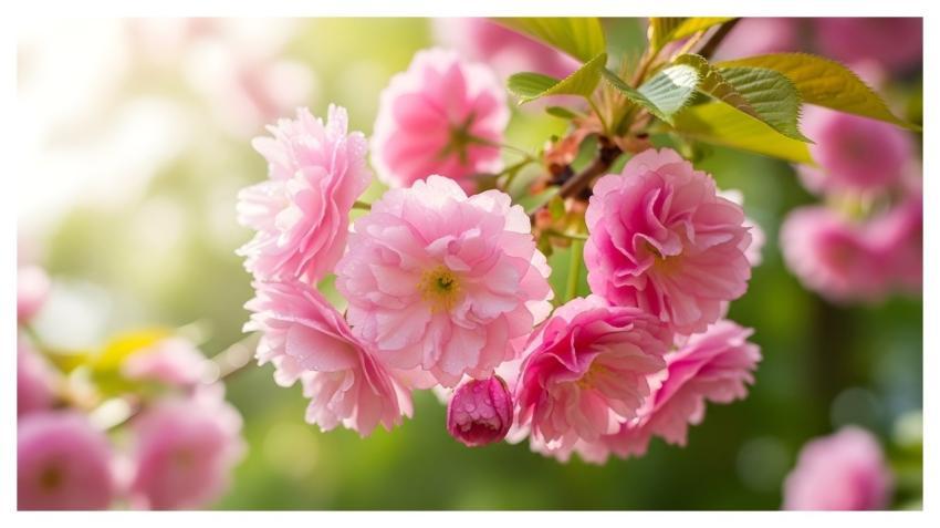 Blossom Cherry Pink Flower